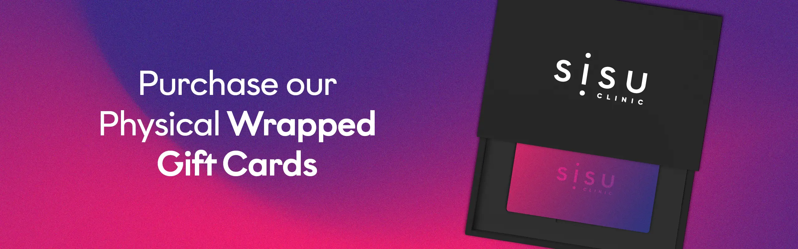 Physical Wrapped Gift Cards