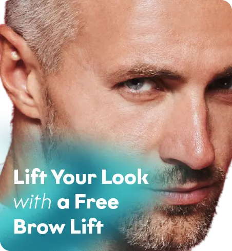 Choose a Brow Lift as Your Free 4th Area