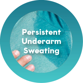 Underarm sweating